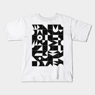 My Favorite Geometric Patterns No.18 - Black Kids T-Shirt